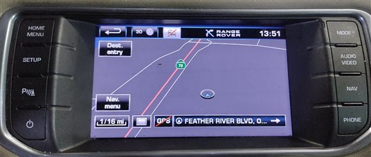 Thumbnail 7: 2012-2013 RANGE ROVER EVOQUE (L538) RADIO STEREO MEDIA NAVIGATION TOUCH SCREEN