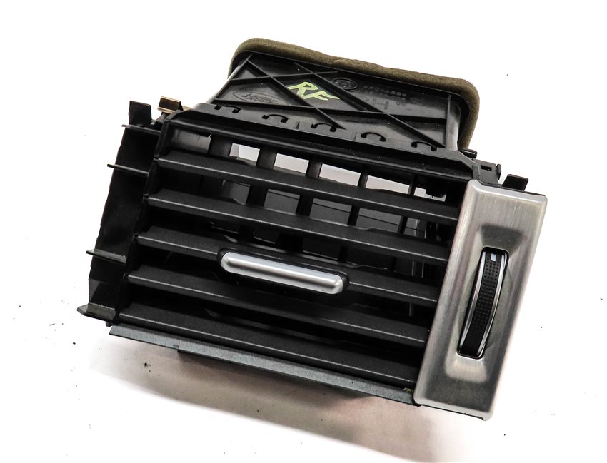 13 ROVER EVOQUE (L538) FRONT RIGHT PASSENGER OUTER DASH HEAT AIR AC VENT (Black)