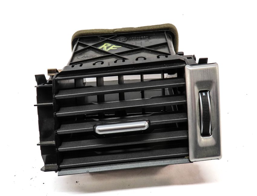 Thumbnail 2: 13 ROVER EVOQUE (L538) FRONT RIGHT PASSENGER OUTER DASH HEAT AIR AC VENT (Black)