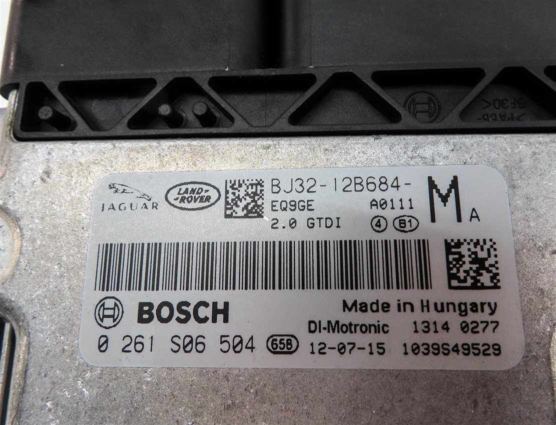 Thumbnail 14: 12-13 RANGE ROVER EVOQUE (L538) 2.0L TURBO ENGINE ECM IMMOBILIZER MODULE KEY SET