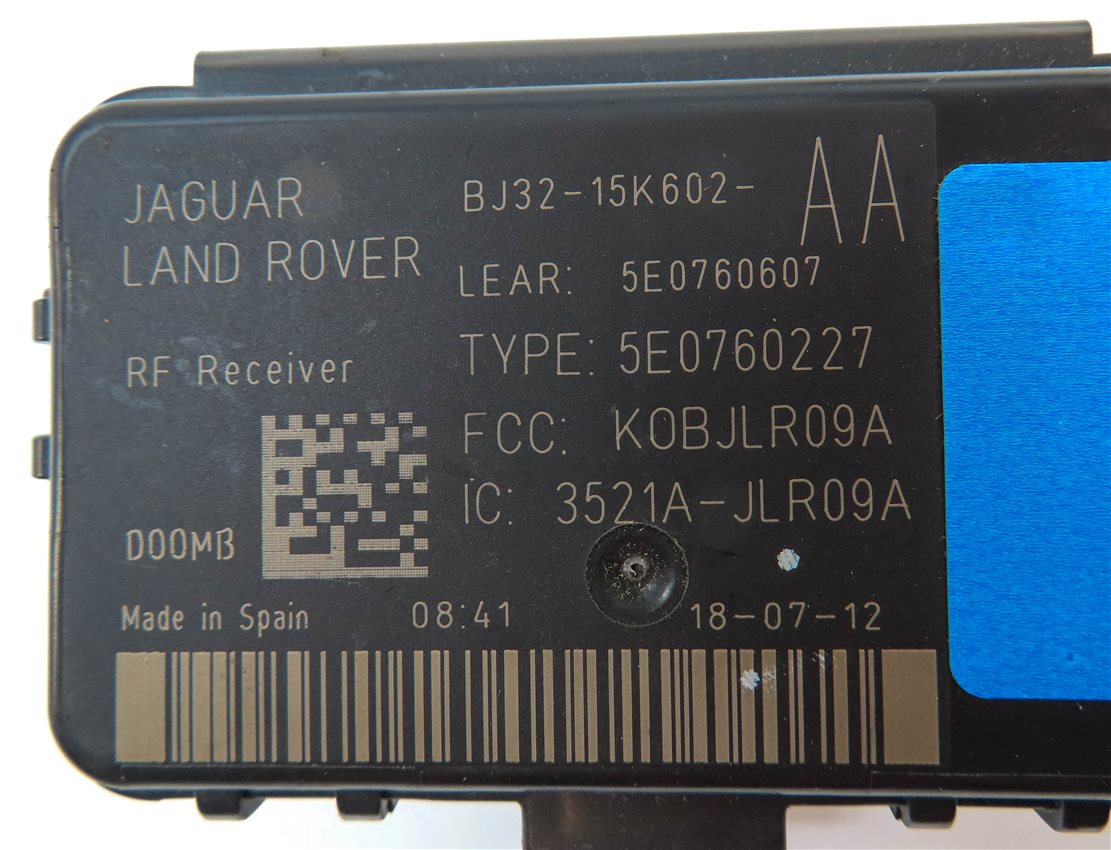 Thumbnail 15: 12-13 RANGE ROVER EVOQUE (L538) 2.0L TURBO ENGINE ECM IMMOBILIZER MODULE KEY SET