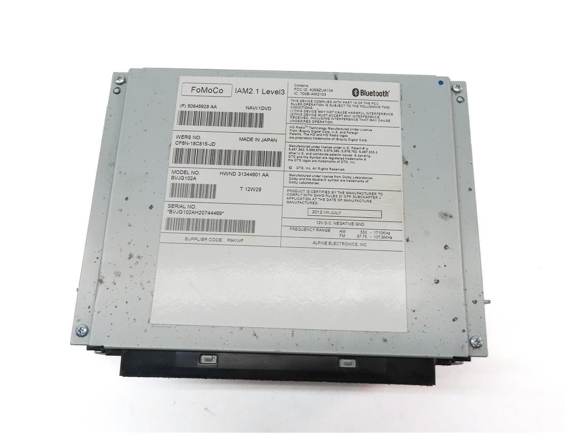 Thumbnail 4: 12-16 RANGE ROVER SPORT EVOQUE LR4 (L320 L405 L494 L538) CD NAV STEREO RECEIVER
