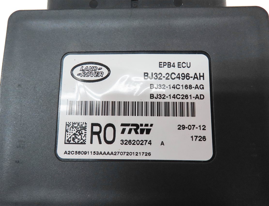 Thumbnail 4: 2013 RANGE ROVER EVOQUE (L538) EMERGENCY PARKING PARK BRAKE CONTROL MODULE