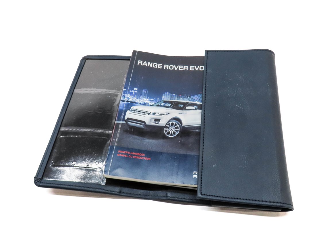 Thumbnail 12: 2013 RANGE ROVER EVOQUE (L538) 2.0L TURBO OWNERS MANUAL BOOKLET SET w/ CASE