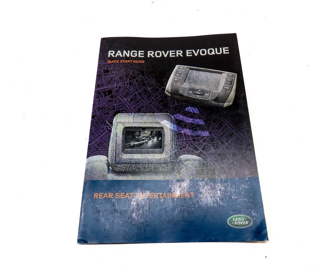 Thumbnail 8: 2013 RANGE ROVER EVOQUE (L538) 2.0L TURBO OWNERS MANUAL BOOKLET SET w/ CASE