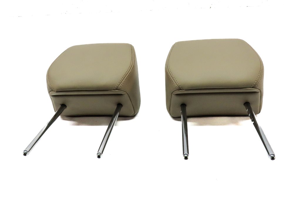 Thumbnail 2: 12-15 LAND RANGE ROVER EVOQUE L538 FRONT LEFT RIGHT SEAT HEADREST SET 2 (Almond)