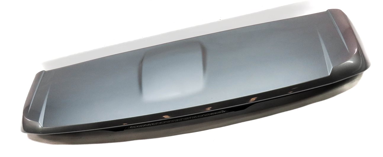 Thumbnail 3: 12-15 RANGE ROVER EVOQUE (L538) REAR SPOILER WING w/ 3rd BRAKE LIGHT (Grey)