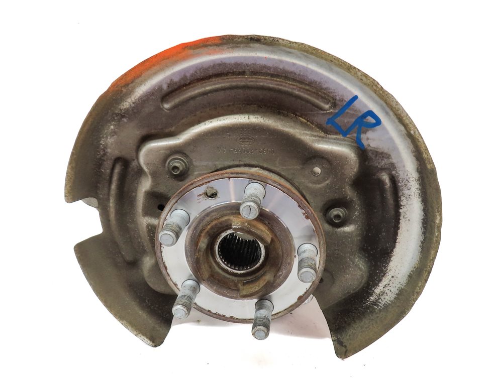 Thumbnail 6: 12-19 RANGE ROVER EVOQUE (L538) LEFT DRIVER REAR SPINDLE KNUCKLE w/ AXLE SHAFT