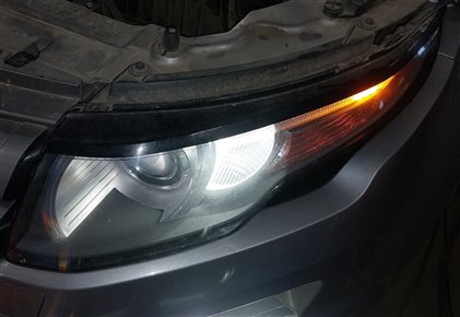Thumbnail 2: 12-15 RANGE ROVER EVOQUE (L538) LEFT FRONT DRIVER HALOGEN HEADLIGHT LIGHT LAMP