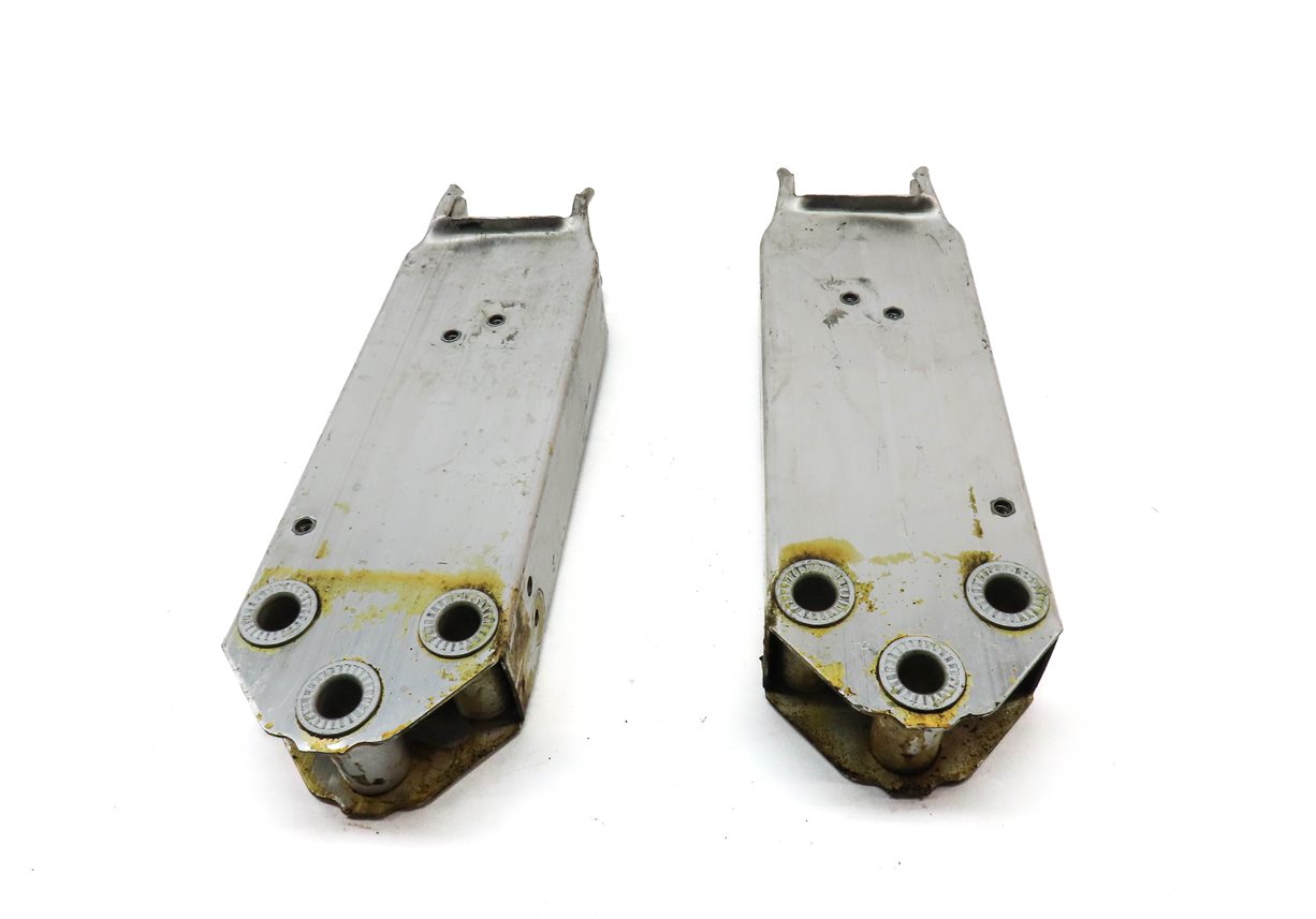 Thumbnail 4: 13-15 BMW 7 SERIES (F01) FRONT LEFT RIGHT BUMPER REINFORCEMENT BAR BRACKET SET 2