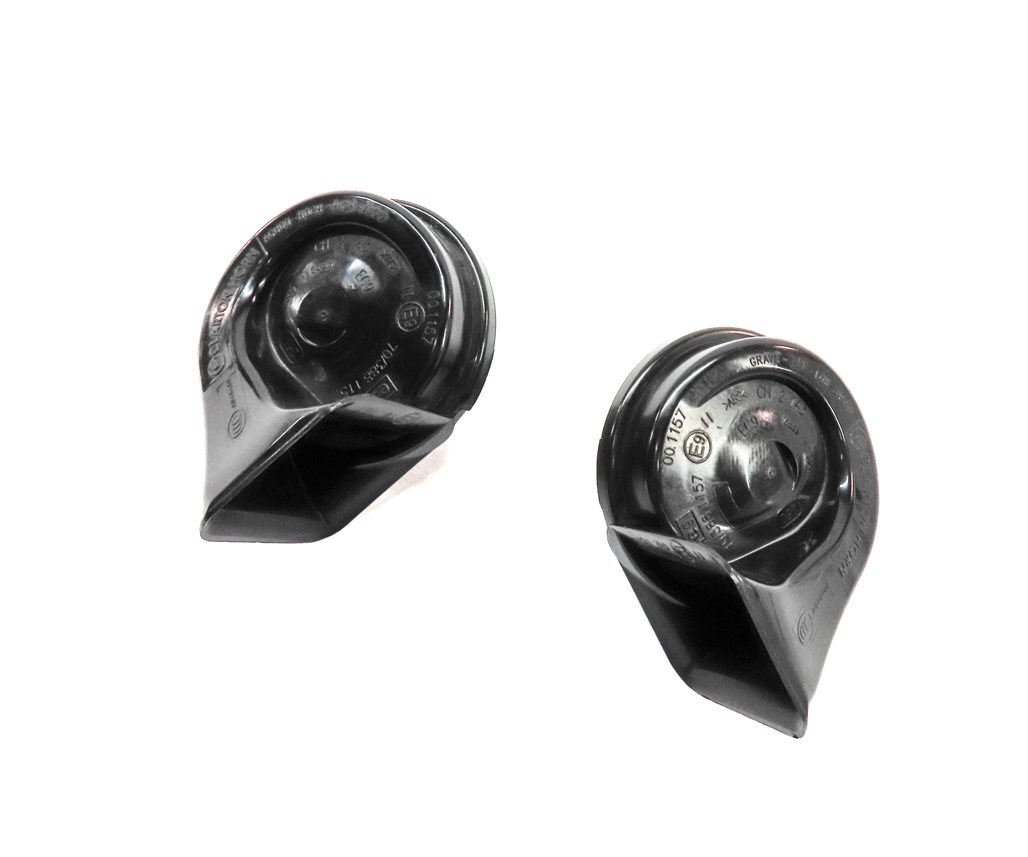 09-17 BMW 6 7 SERIES (F01 F06) LEFT & RIGHT LOW & HIGH TONE HORN SET 2