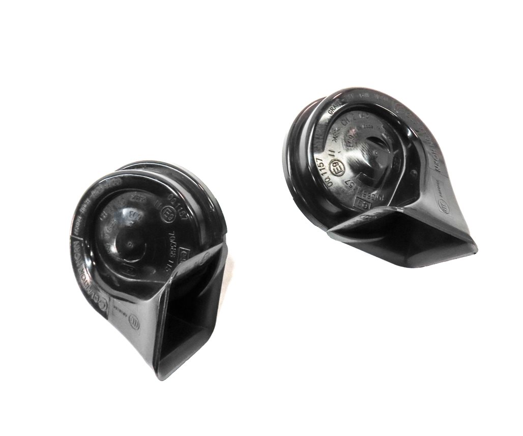 Thumbnail 3: 09-17 BMW 6 7 SERIES (F01 F06) LEFT & RIGHT LOW & HIGH TONE HORN SET 2
