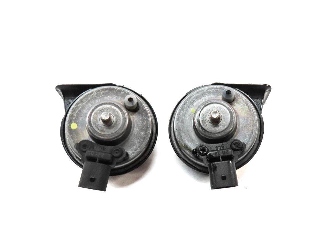 Thumbnail 5: 09-17 BMW 6 7 SERIES (F01 F06) LEFT & RIGHT LOW & HIGH TONE HORN SET 2