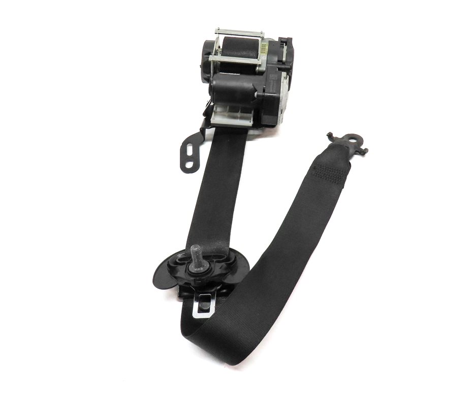 Thumbnail 2: 13-15 BMW 740i 750i 760i (F01 F02 F04) LEFT DRIVER SEATBELT RETRACTOR (Black)