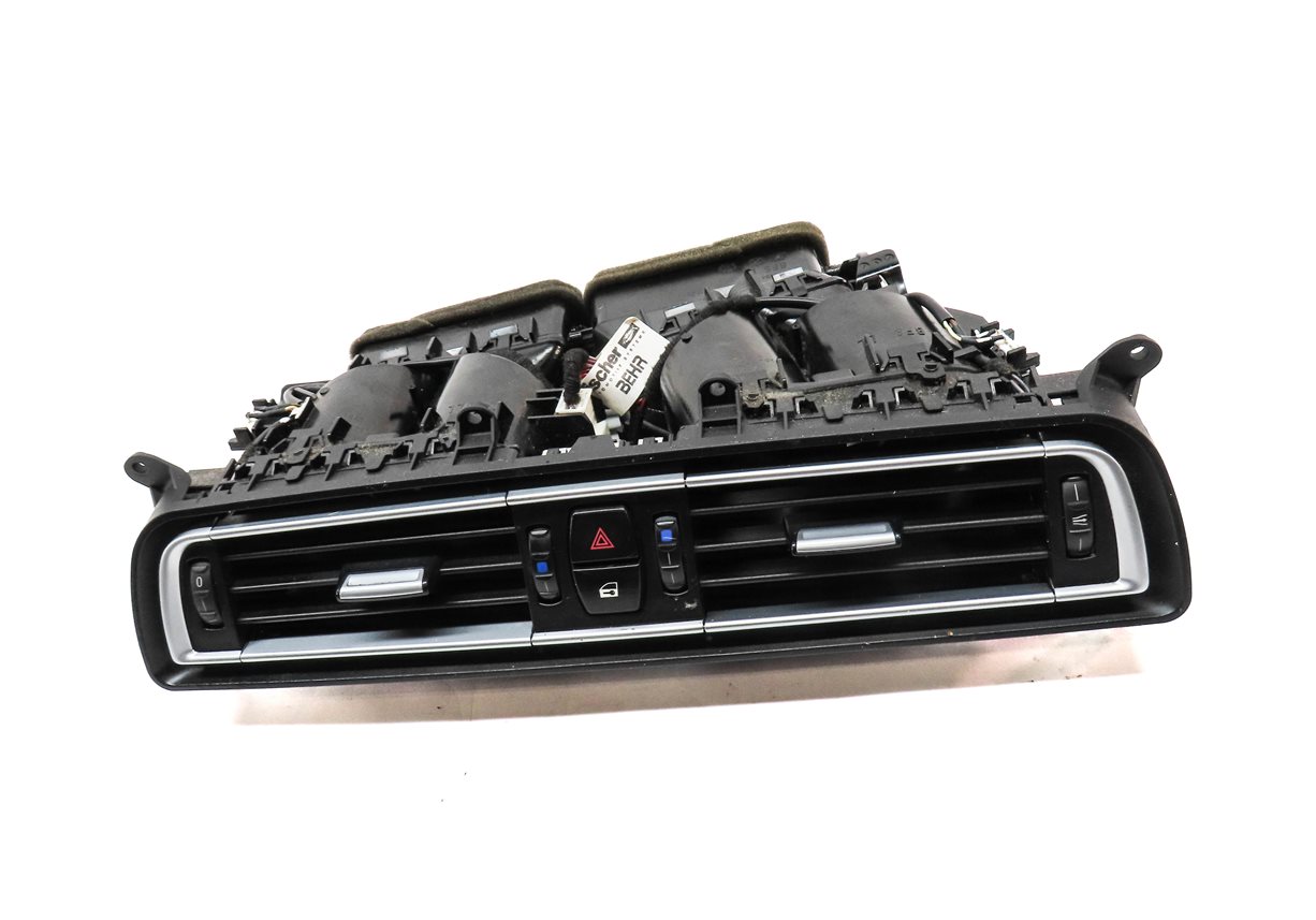 Thumbnail 2: 2013 BMW 750LI (F01) FRONT CENTER DASH HVAC AC HEATER AIR VENT (BLACK)