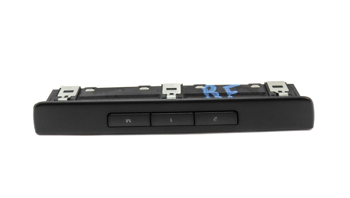 Thumbnail 4: 2013 BMW 750LI F01 FRONT RIGHT PASSENGER SEAT MEMORY SWITCH BUTTON PANEL (BLACK)