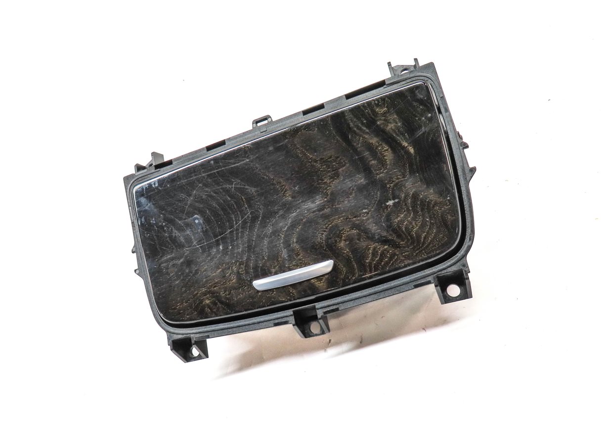 Thumbnail 3: 2013 BMW 750LI F01 FRONT CENTER CONSOLE CUPHOLDER CUP HOLDER w/ WOOD TRIM (Ash)