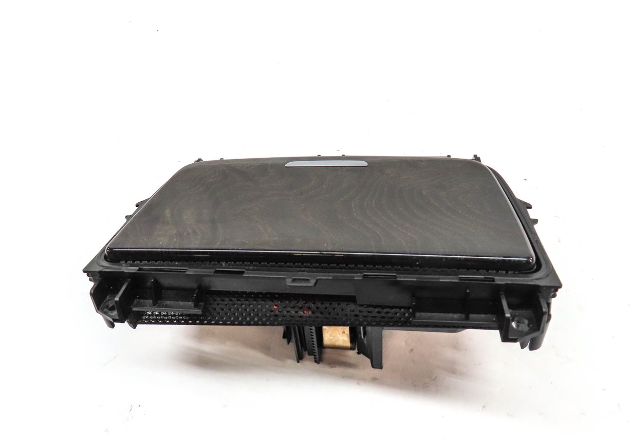 Thumbnail 5: 2013 BMW 750LI F01 FRONT CENTER CONSOLE CUPHOLDER CUP HOLDER w/ WOOD TRIM (Ash)