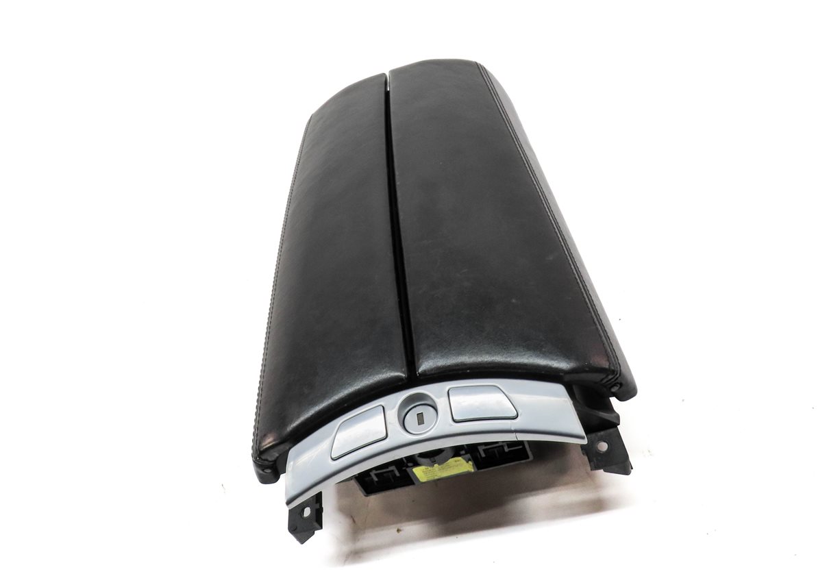 Thumbnail 3: 09-15 BMW 740i 750i 760i B7 (F01) CENTER CONSOLE ARM REST COMPARTMENT (Black)
