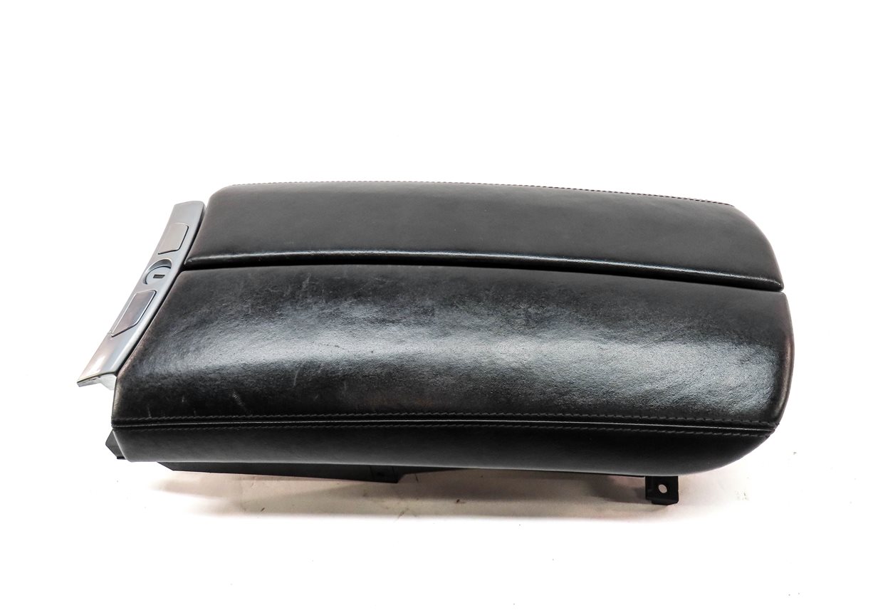 Thumbnail 4: 09-15 BMW 740i 750i 760i B7 (F01) CENTER CONSOLE ARM REST COMPARTMENT (Black)