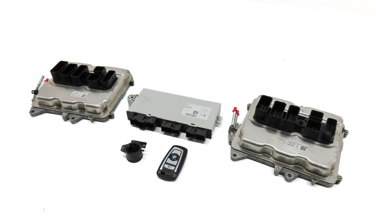 13 BMW 550iGT 750i ALPINA B7 13-14 650i 4.4L N63 TURBO DME CAS 4 MODULE SET/5