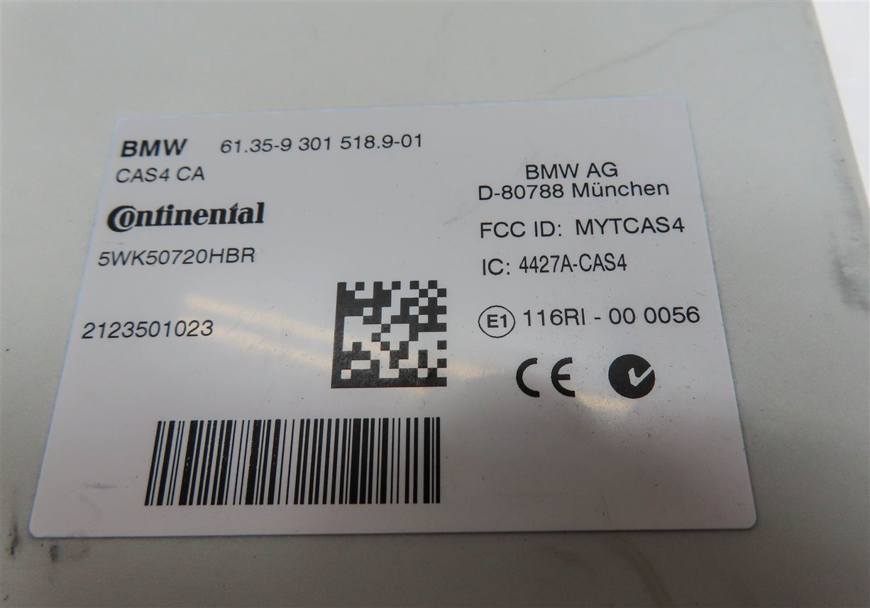 Thumbnail 7: 13 BMW 550iGT 750i ALPINA B7 13-14 650i 4.4L N63 TURBO DME CAS 4 MODULE SET/5