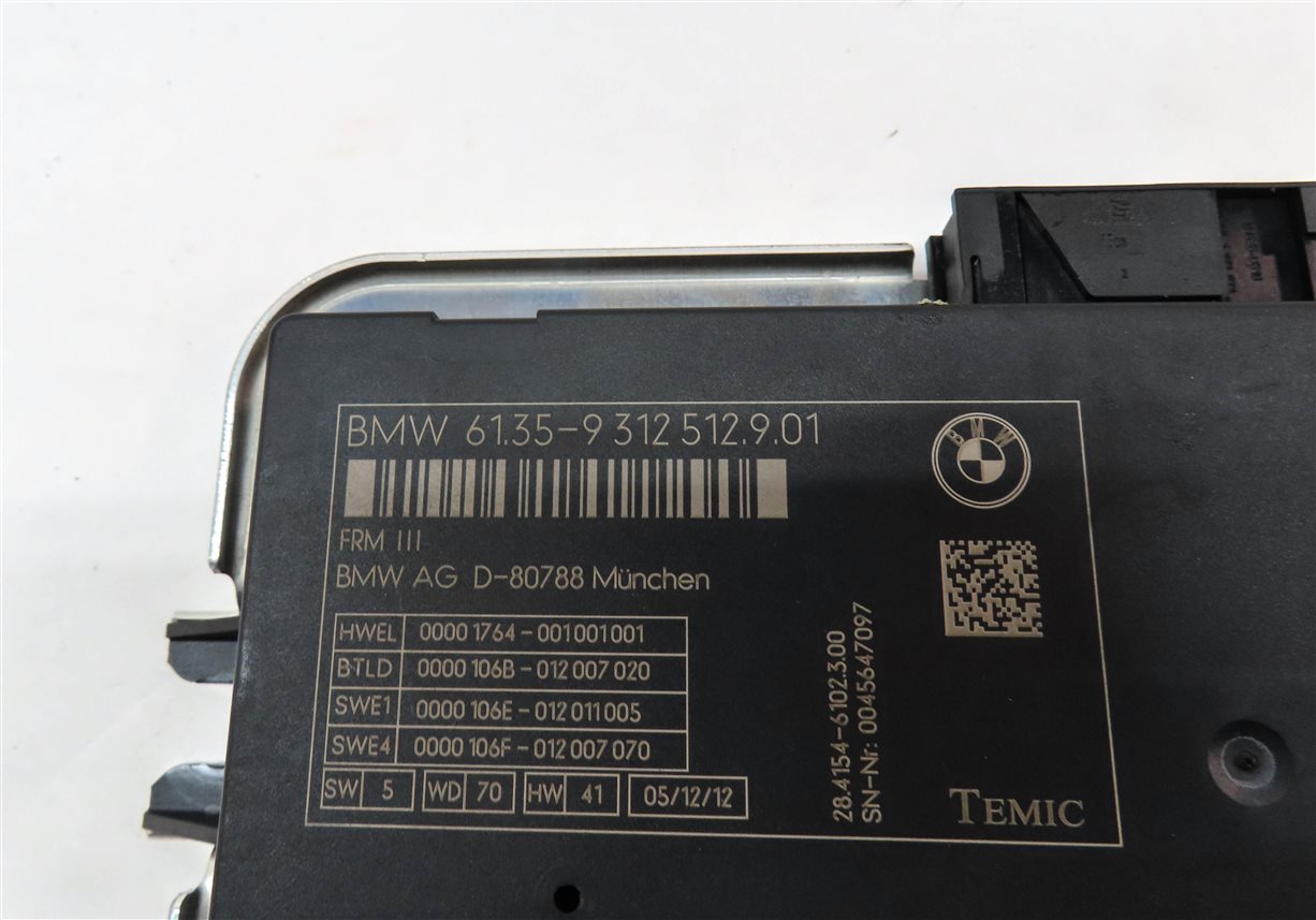 Thumbnail 4: 13-15 BMW 535iGT 550iGT 740i 750i 760i (F01 F02 F07) BODY LIGHT CONTROL MODULE