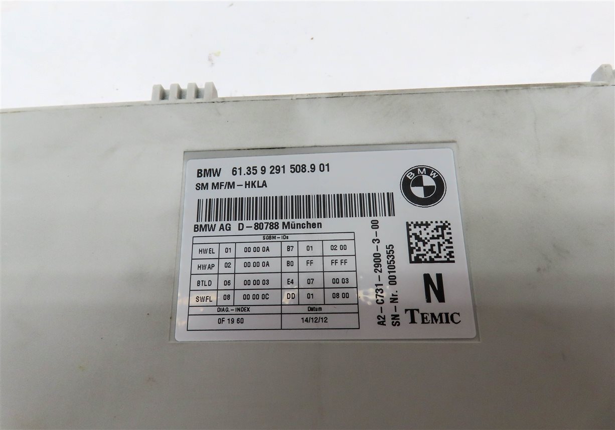 Thumbnail 4: 2012-2019 BMW 3 5 7 M5 M6 X3 X4 FRONT LEFT OR RIGHT MEMORY SEAT CONTROL MODULE