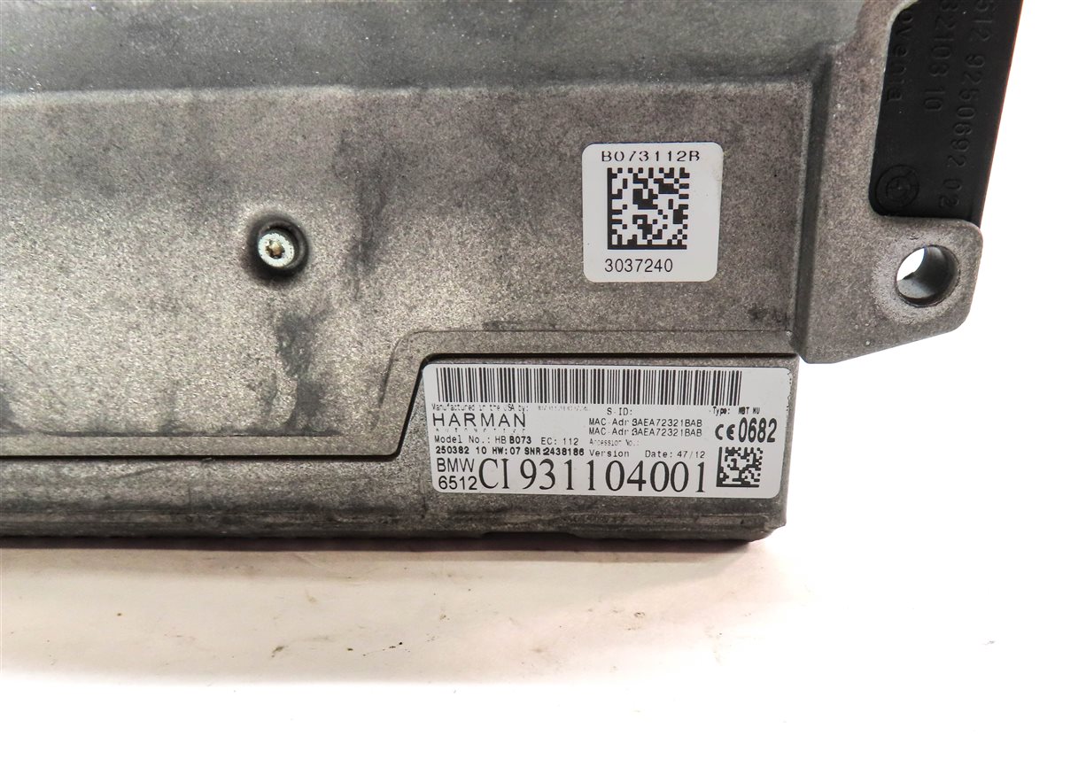 Thumbnail 6: 12-14 BMW 328i 335i 528i 535i 550i 740i 750i 760i - CD DVD NAV STEREO RECEIVER