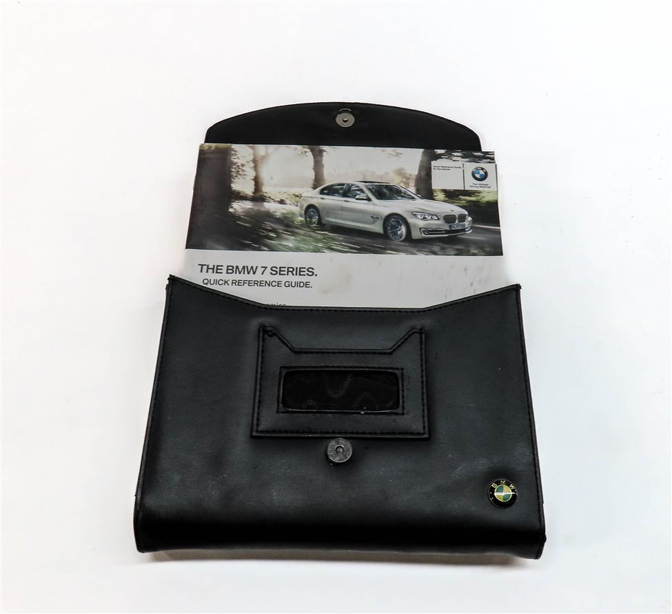 Thumbnail 11: 2013 BMW 750LI (F01) OWNERS MANUAL BOOKLET SET 7 w/ CARRYING CARRY CASE