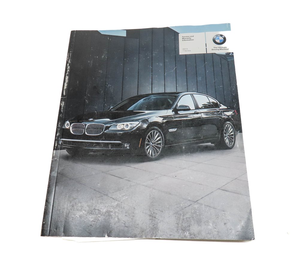 Thumbnail 7: 2013 BMW 750LI (F01) OWNERS MANUAL BOOKLET SET 7 w/ CARRYING CARRY CASE