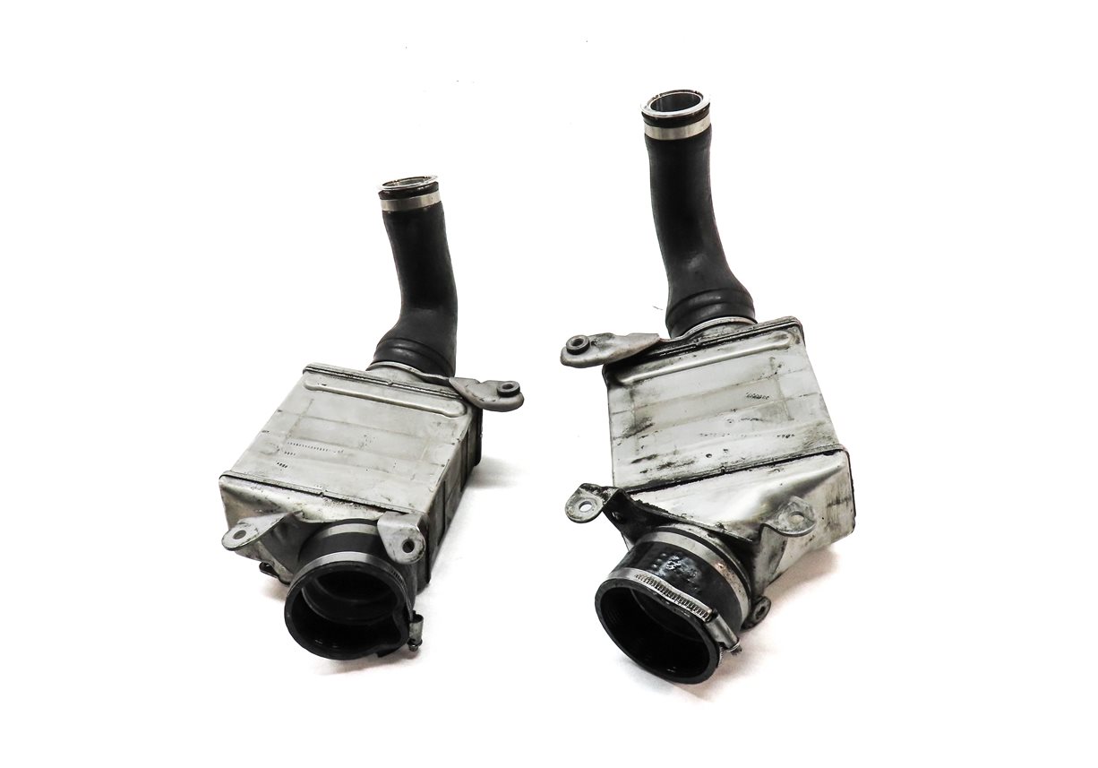 Thumbnail 2: 09-18 550i 650i 750i X5 X6 (F01 F10 E70 E71) 4.4L TWIN TURBO INTERCOOLER SET 2