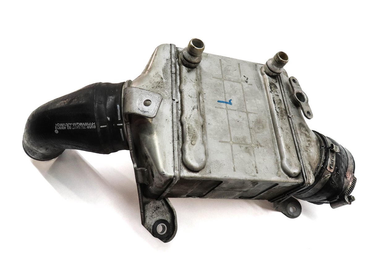 Thumbnail 6: 09-18 550i 650i 750i X5 X6 (F01 F10 E70 E71) 4.4L TWIN TURBO INTERCOOLER SET 2