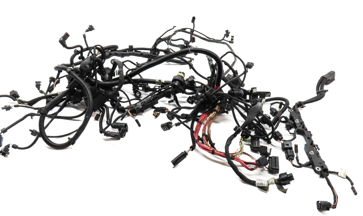 2013 BMW 750LI (F01) 4.4L (N63) ENGINE WIRE WIRING HARNESS