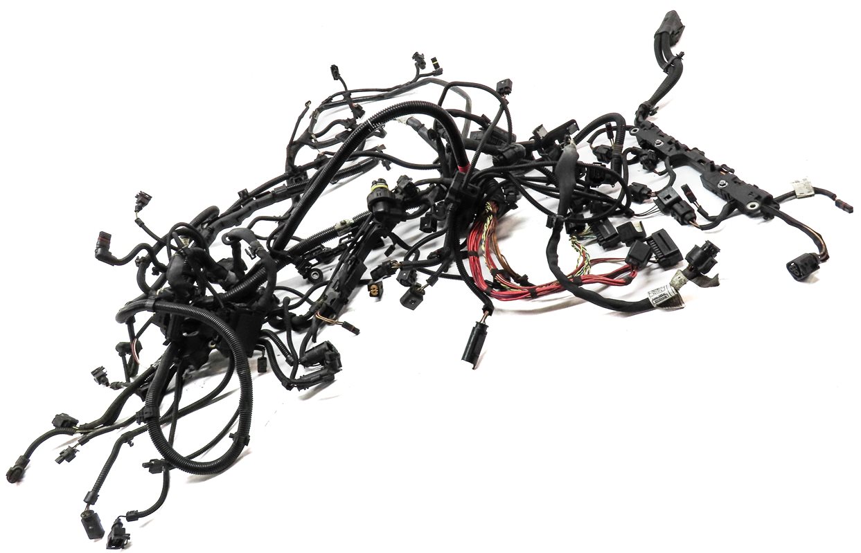 Thumbnail 3: 2013 BMW 750LI (F01) 4.4L (N63) ENGINE WIRE WIRING HARNESS