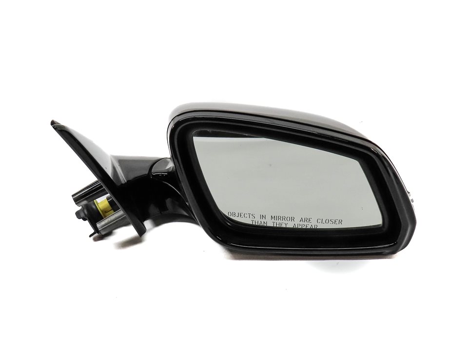 Thumbnail 3: 13-15 BMW 7 SERIES (F01 F02 F04) RIGHT HEATED MEMORY P-FOLD DOOR MIRROR (Black)