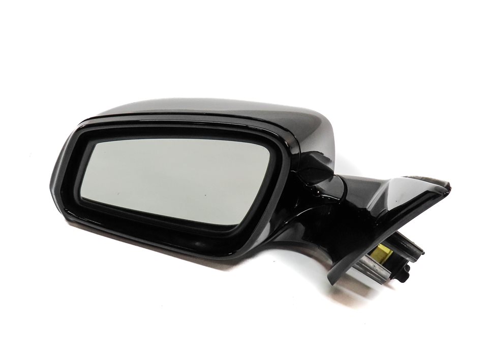 13-15 BMW 7 SERIES (F01 F02 F04) LEFT HEATED MEMORY P-FOLD DOOR MIRROR (Black)