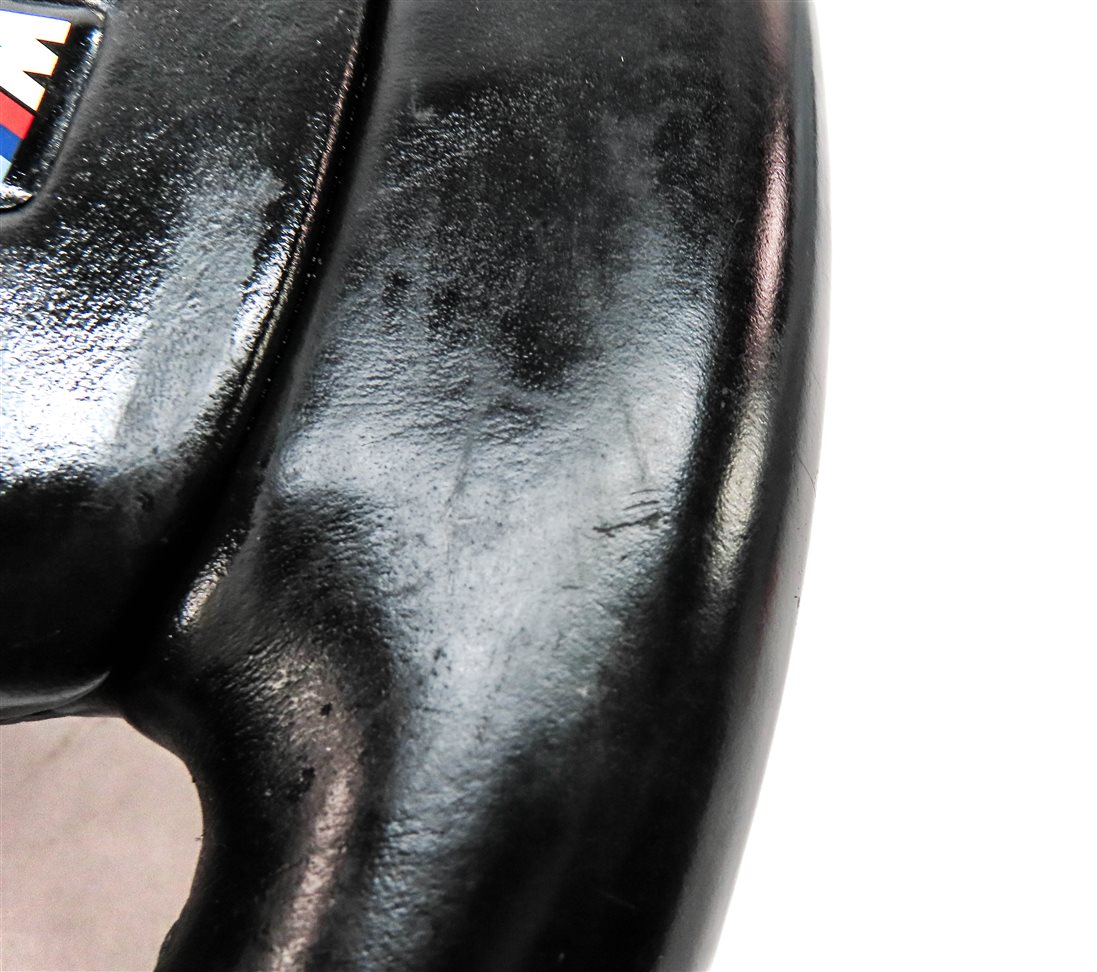 Thumbnail 9: 11-13 BMW 5 6 7 SERIES F01 F10 3 SPOKE M SPORT STEERING WHEEL w/ PADDLES (Black)