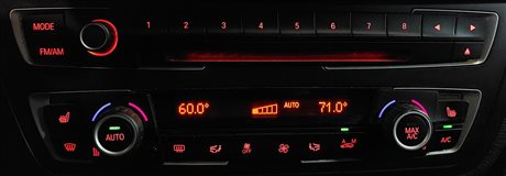 Thumbnail 2: 2014 BMW 320I (F30) AM/FM CD RADIO STEREO CONTROL FACE PLATE
