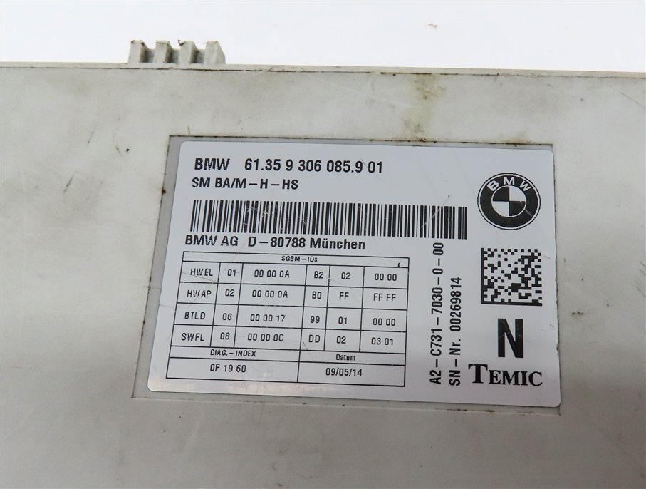 Thumbnail 4: 14-19 BMW 328i 330i 335i 428i 430i 440i M3 M4 X5 X6 FRONT MEMORY SEAT MODULE
