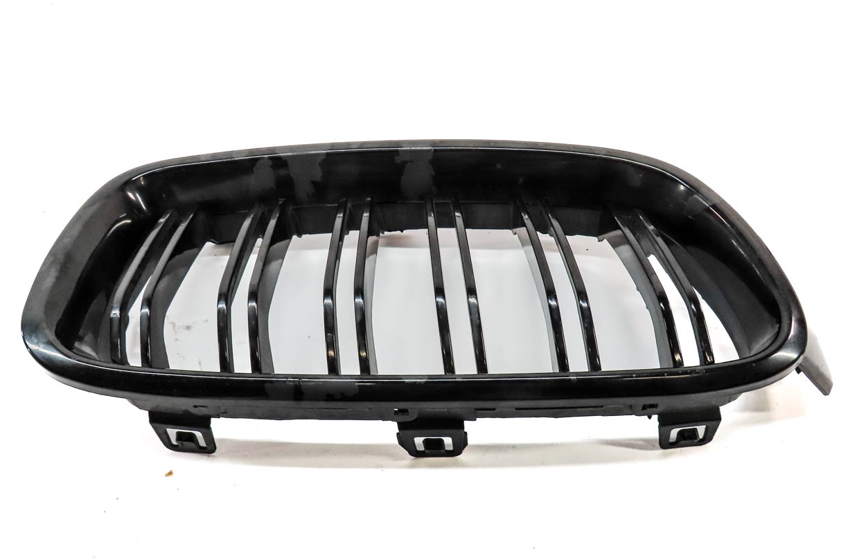 Thumbnail 10: 12-18 BMW 3-SERIES (F30) FRONT LEFT & RIGHT HOOD VENT GRILLE SET-2 (BLACK)
