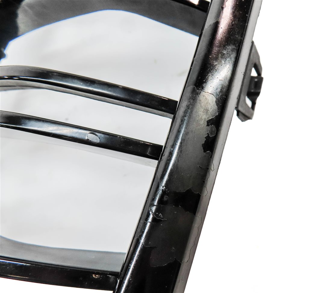 Thumbnail 12: 12-18 BMW 3-SERIES (F30) FRONT LEFT & RIGHT HOOD VENT GRILLE SET-2 (BLACK)