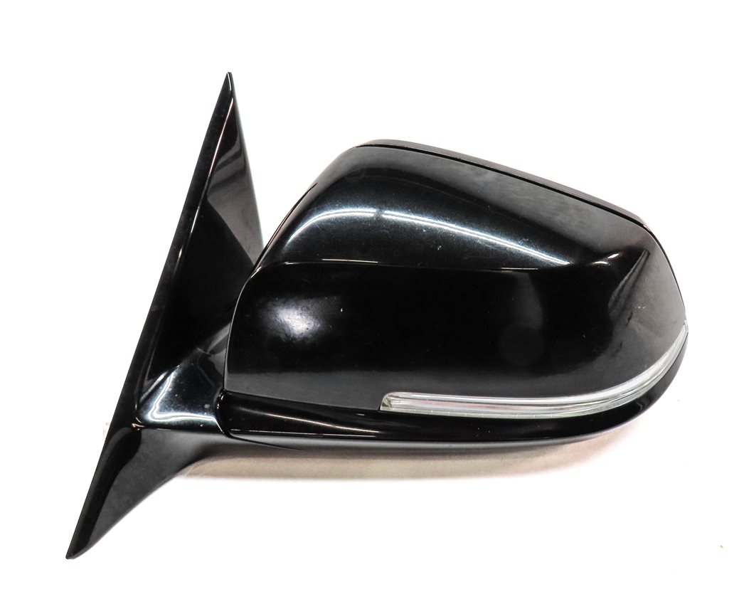 Thumbnail 6: 2013-2019 BMW 3 SERIES (F30) LEFT DRIVER PFOLD HEAT AUTODIM DOOR MIRROR (Black)