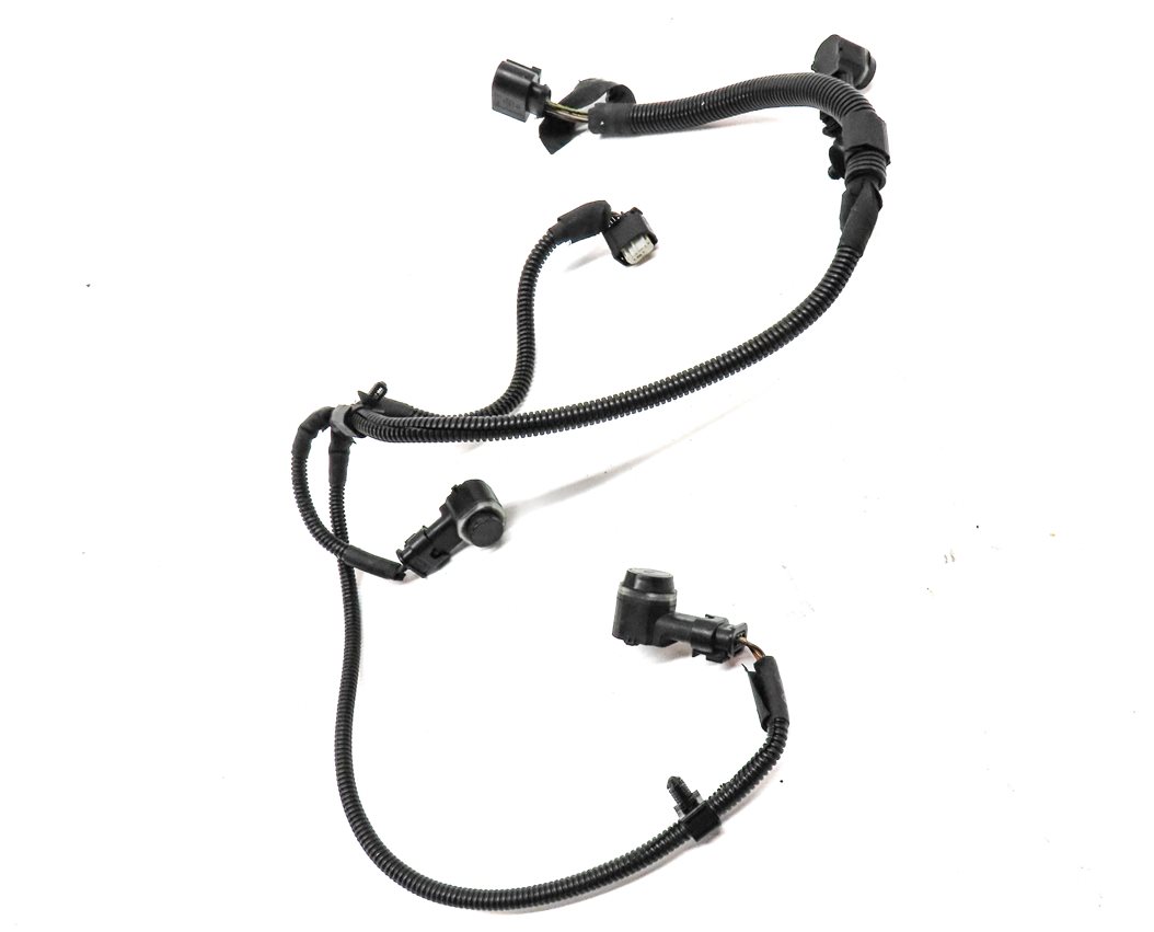 Thumbnail 3: 2010 PORSCHE PANAMERA S (970) FRONT LEFT PDC PARK SENSOR SET-3 w/ HARNESS (Grey)