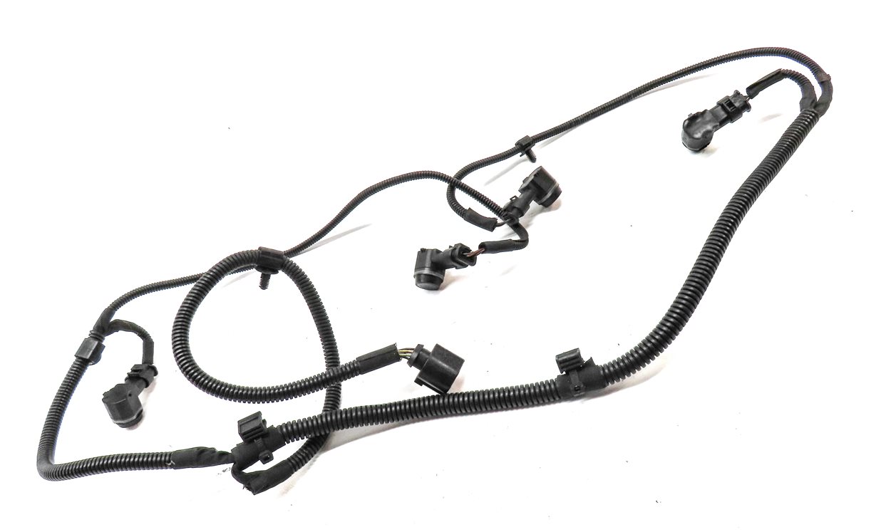 Thumbnail 3: 2010 PORSCHE PANAMERA (970) REAR PDC PARK SENSOR SET-4 w/ HARNESS (Grey)