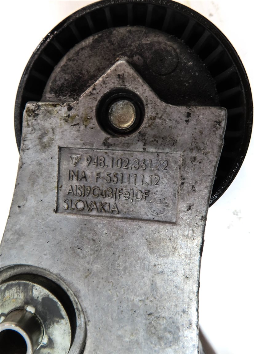 Thumbnail 7: 2010 PORSCHE PANAMERA (970) 4.8L M48 V8 ENGINE BELT TENSIONER PULLEY