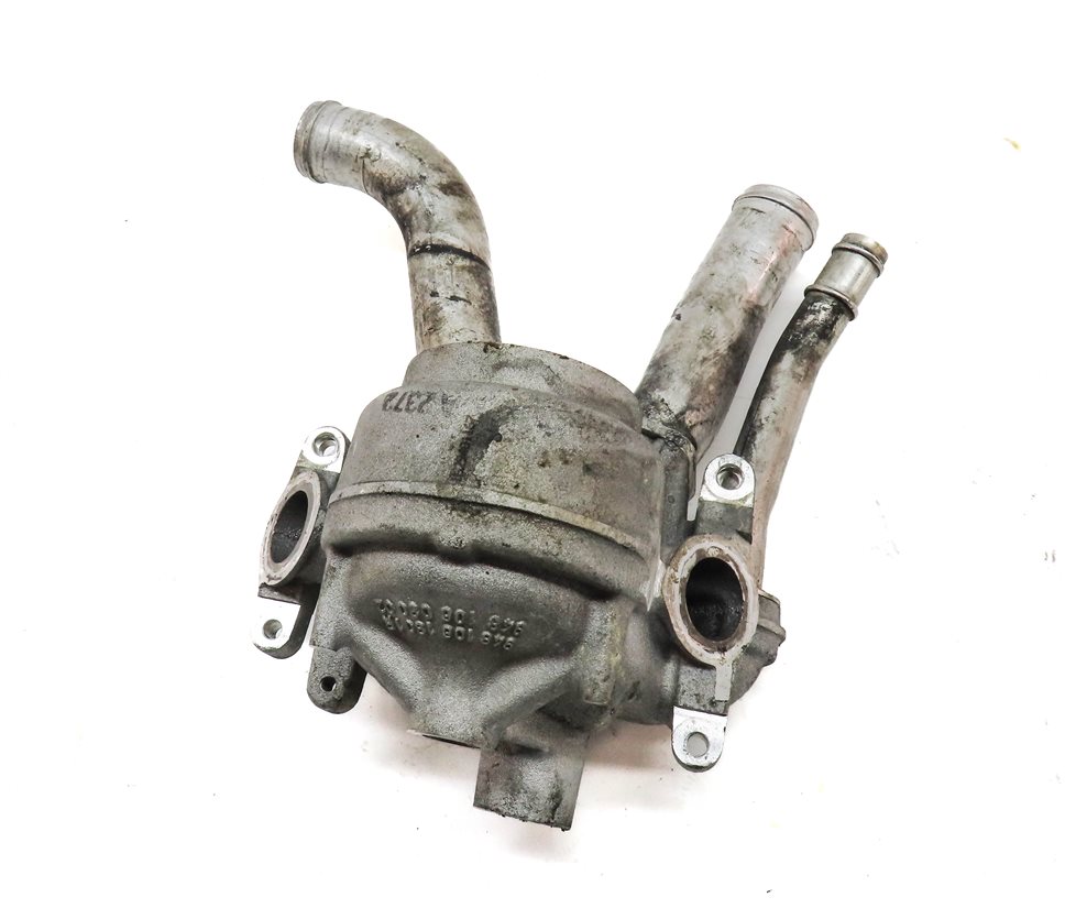 Thumbnail 5: 2010 PORSCHE PANAMERA (970) 4.8L M48 V8 ENGINE THERMOSTAT HOUSING PIPE TUBE