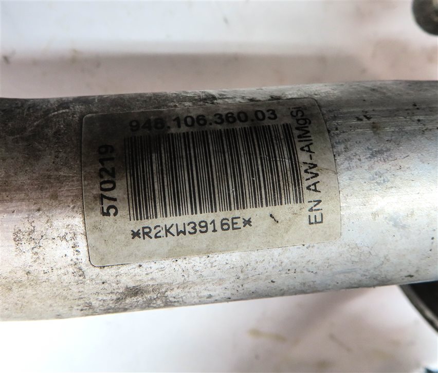 Thumbnail 9: 2010 PORSCHE PANAMERA (970) 4.8L M48 V8 ENGINE THERMOSTAT HOUSING PIPE TUBE