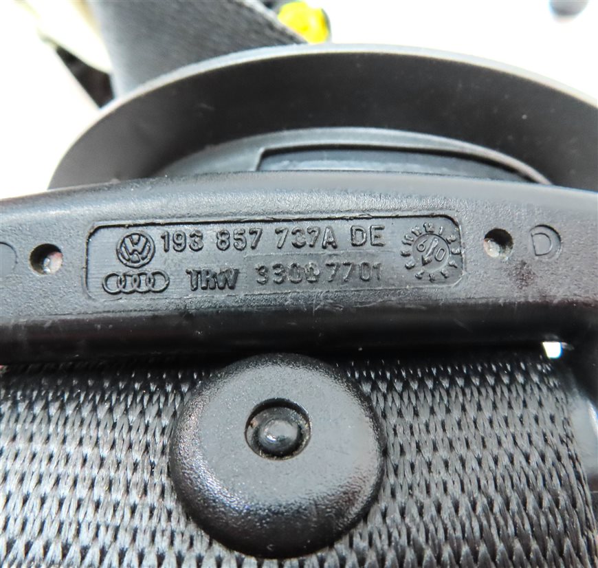 Thumbnail 5: 10-16 PORSCHE PANAMERA (970 G1) FRONT RIGHT PASSENGER SEATBELT RETRACTOR (Black)