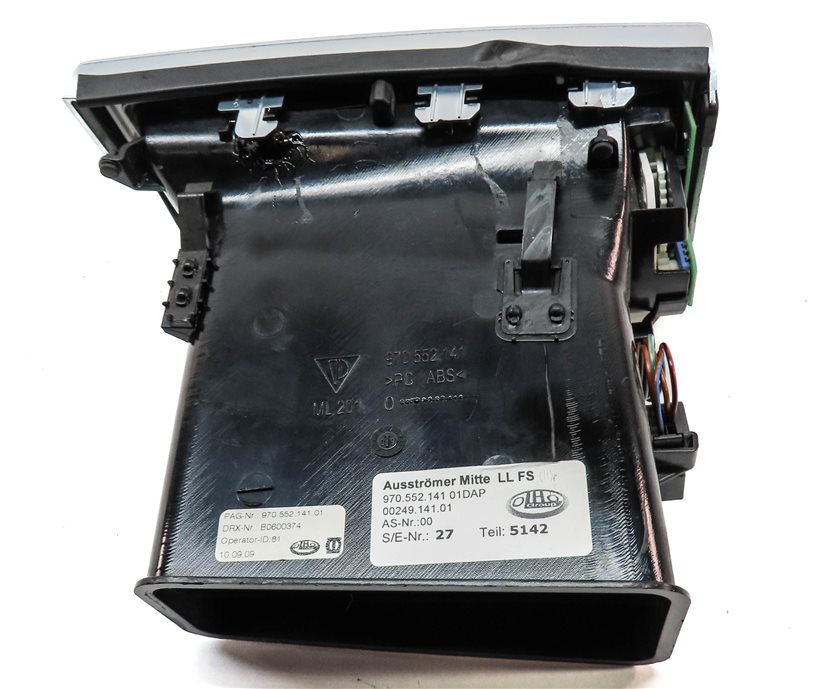Thumbnail 5: 2010 PORSCHE PANAMERA (970 G1) FRONT LEFT CENTER DASH INNER HEATER A/C AIR VENT